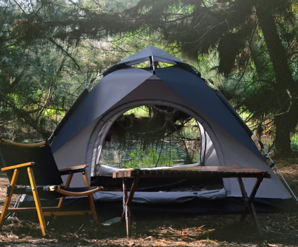 Product of Automatic Hydraulic cabin grey tent picture