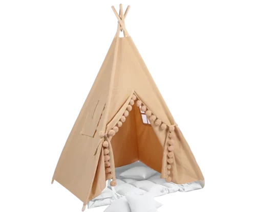 Cotton teepee play tent