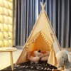 Cotton teepee play tent picture