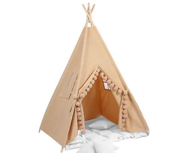 Cotton teepee play tent