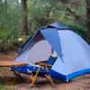 Automatic Hydraulic cabin blue tent picture