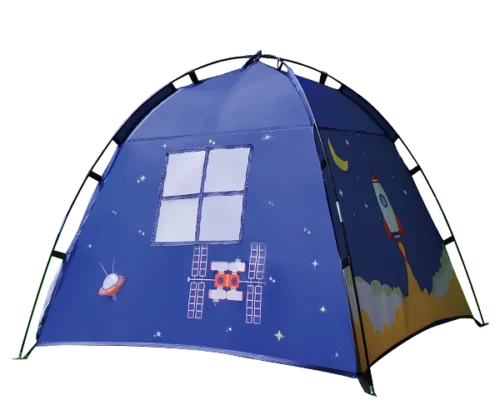 Blue playhouse tent product