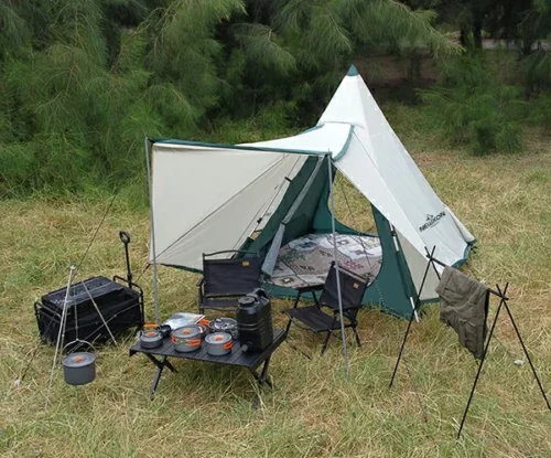 Newxon Deep Bluish Green Teepee Tent picture