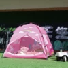 Pink playhouse tent picture