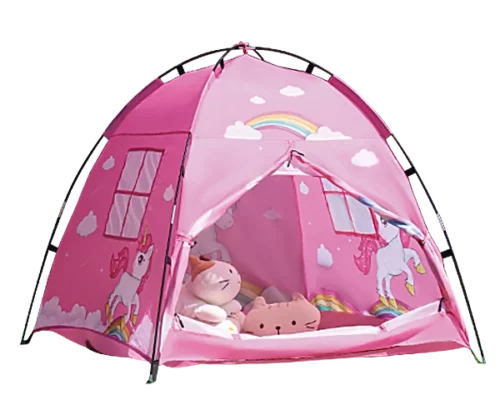 Pink playhouse tent product