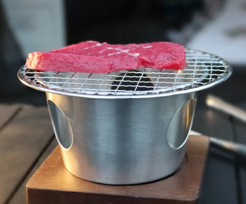 Portable camping grill picture