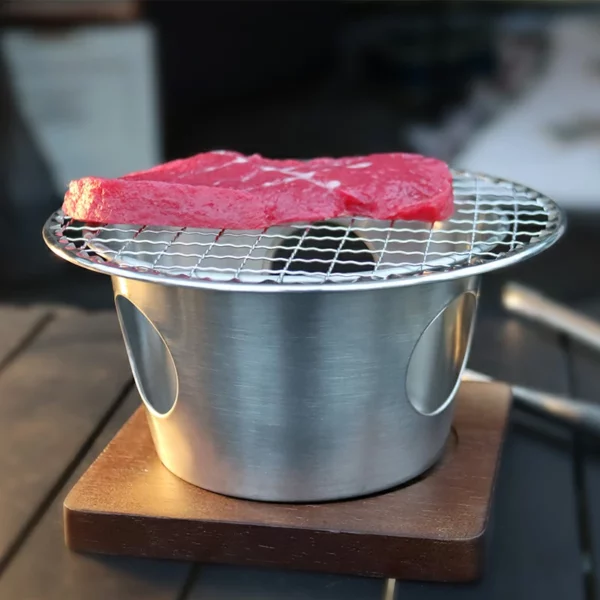 Portable camping grill picture