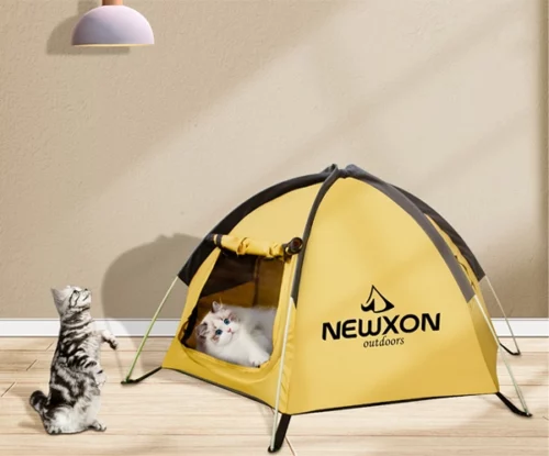 Hexagonal spherical pet tent picture