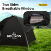 Black Hexagonal spherical pet tent